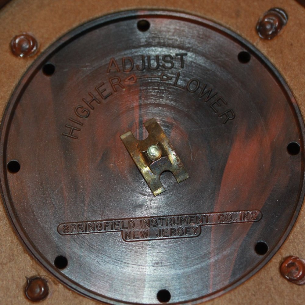 VTG Springfield Instruments Weather Station Key Thermometer Barometer Humidity - Picture 5 of 5